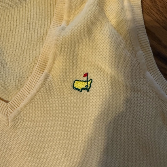 Masters Collection Yellow Sweater Vest - Picture 3 of 4